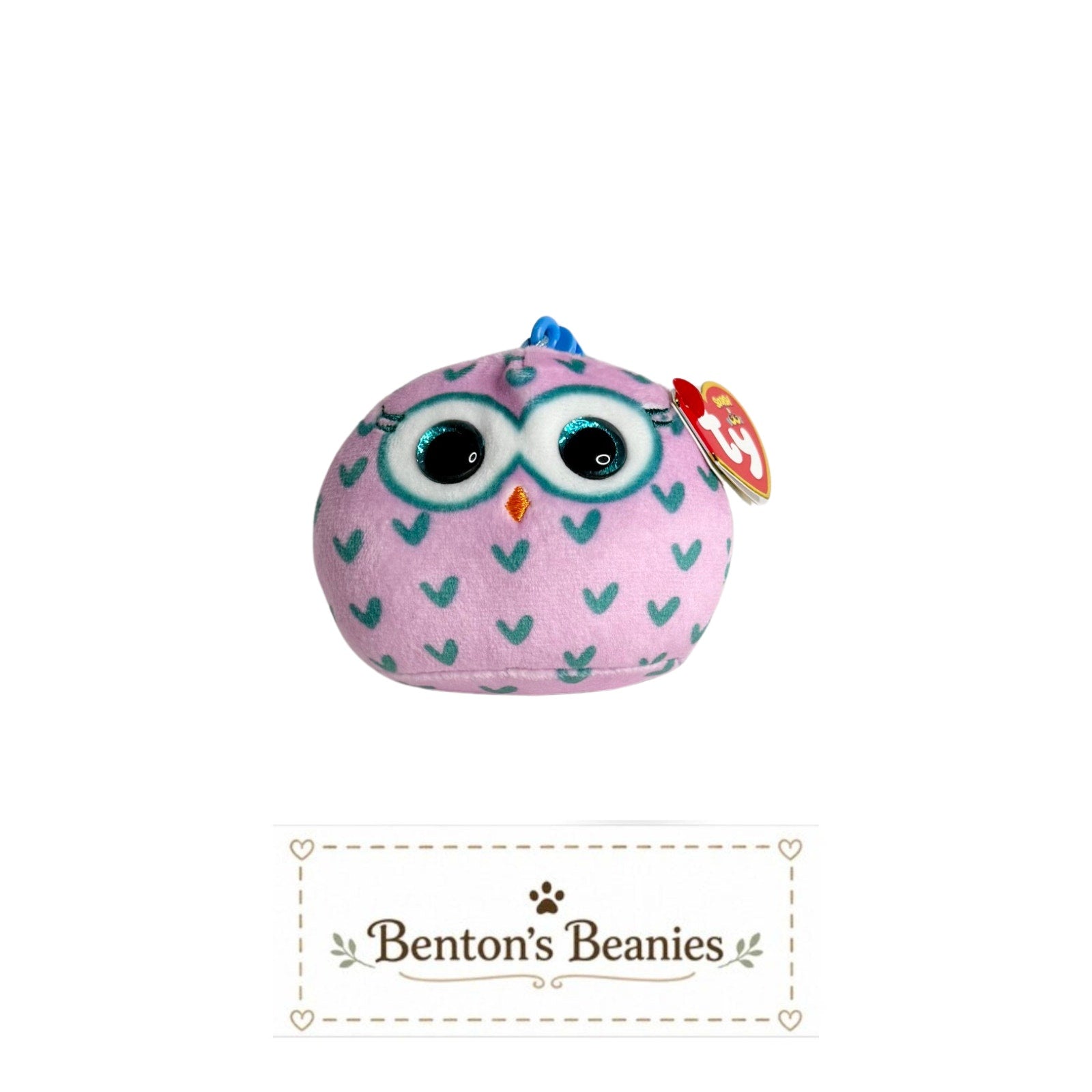 Winks the Owl TY Keyclip | New | Mint with Tags