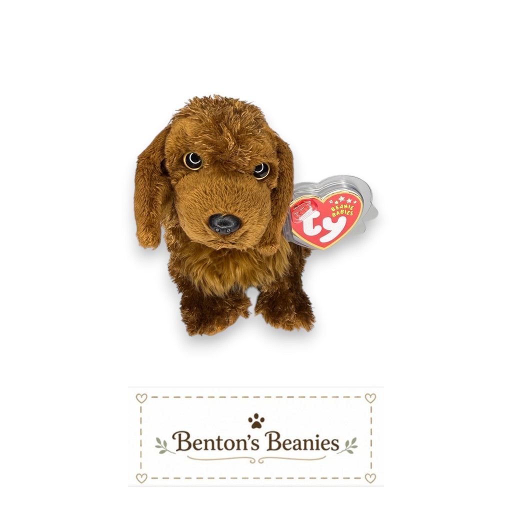 Seadog the Dog TY Beanie Baby | Mint Heart & Tush Tag