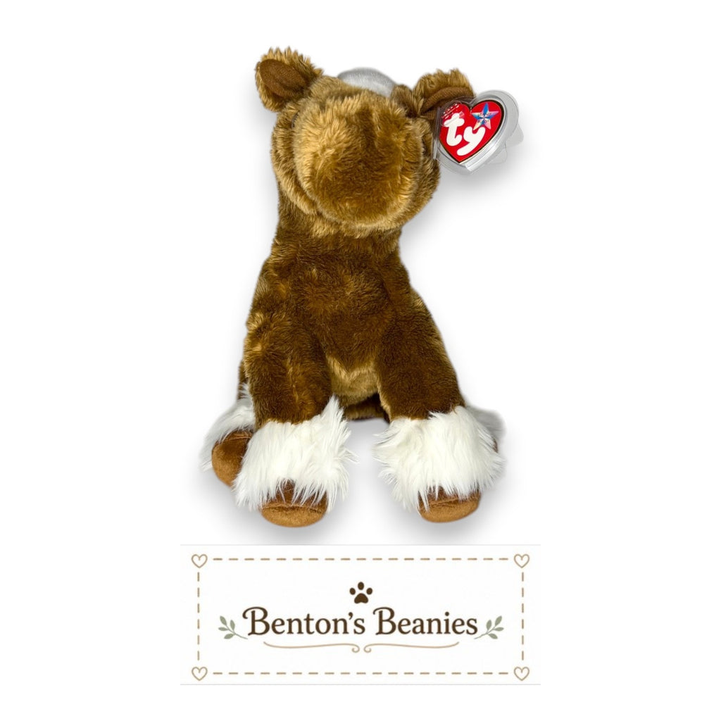 Hoofer the Horse TY Beanie Buddies | Mint Tags