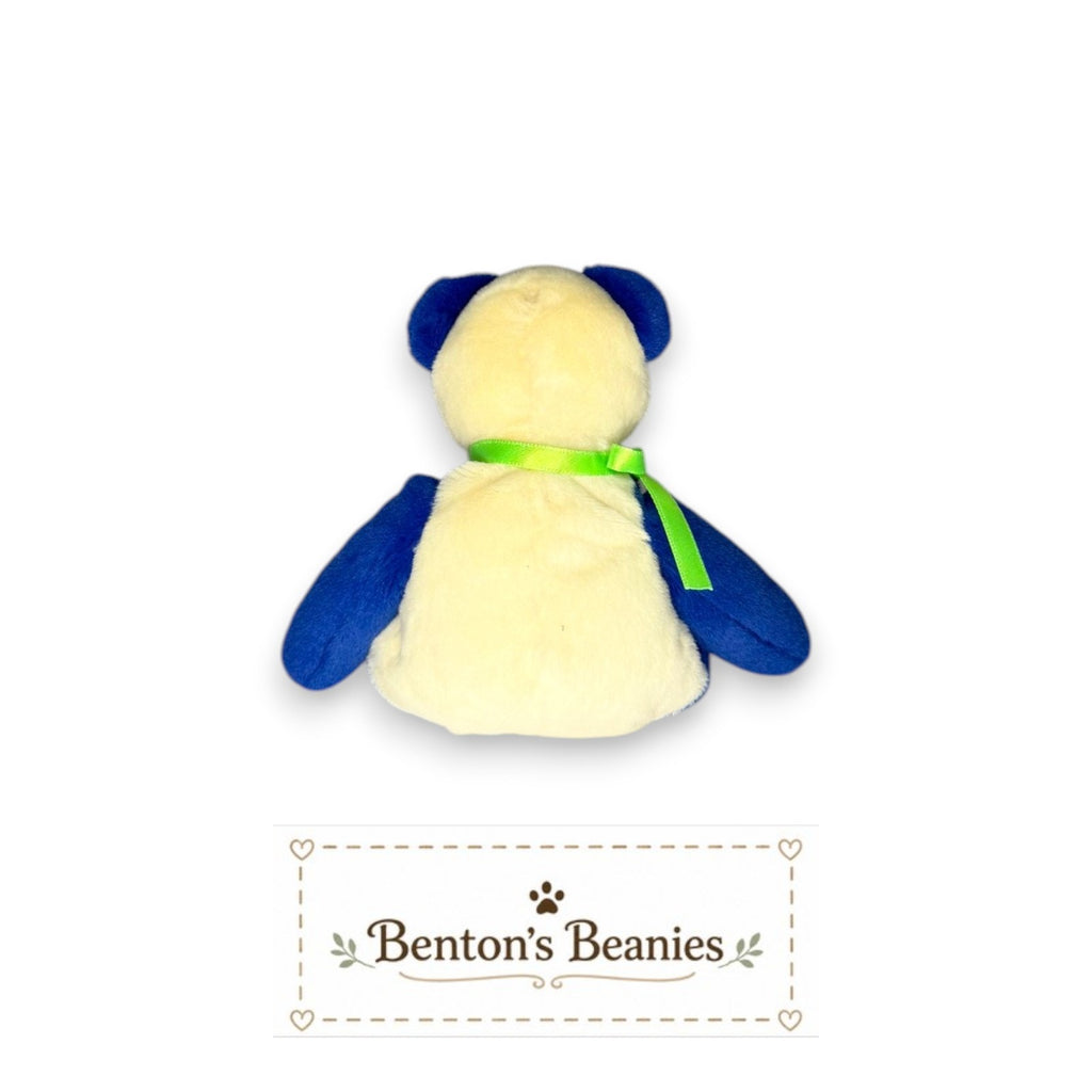 Domino the Panda TY Beanie Baby | Mint Heart & Tush Tag