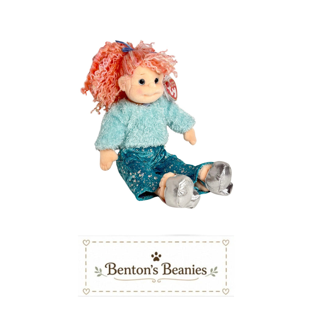 Precious Pammy TY Beanie Boppers | Mint Heart & Tush Tag