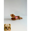 Cubbie the Brown Bear TY Beanie Baby | Mint Heart & Tush Tag