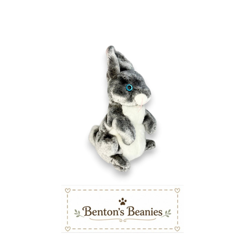 Hopper the Rabbit TY Beanie Baby | Minor Heart Tag Vein
