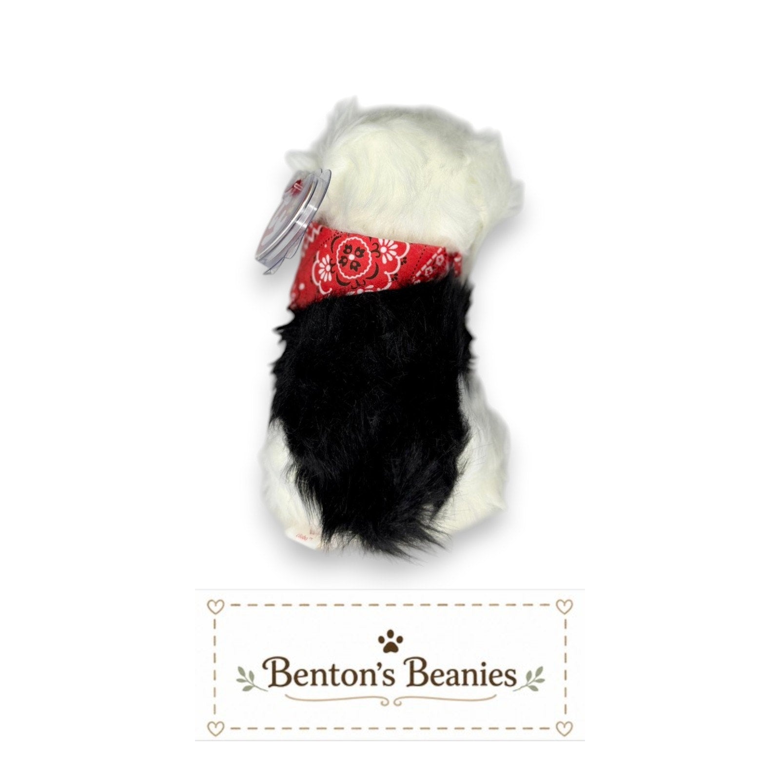 Hobo the Dog TY Beanie Baby | Mint Heart & Tush Tag
