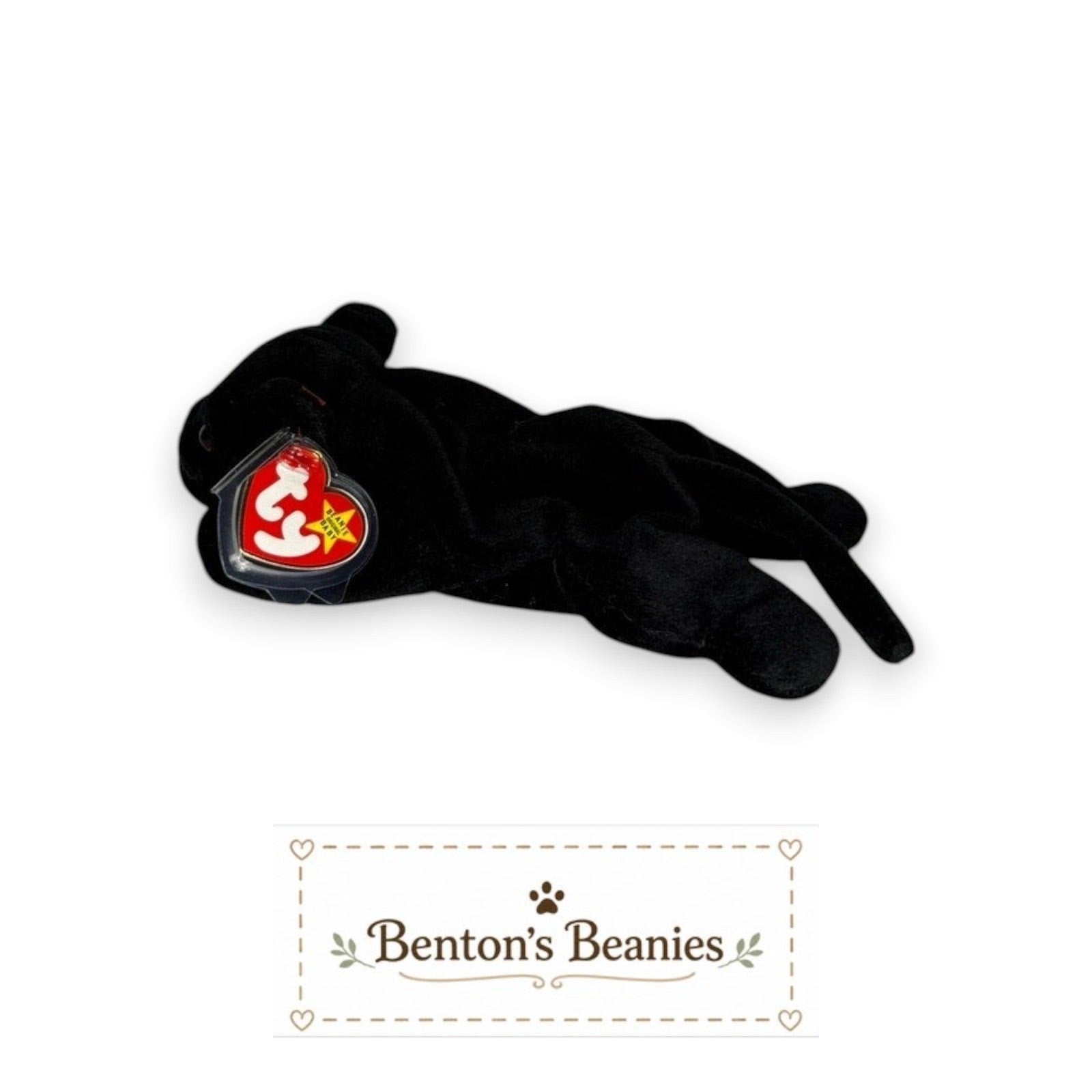 Velvet the Black Panther TY Beanie Baby | Mint Tags