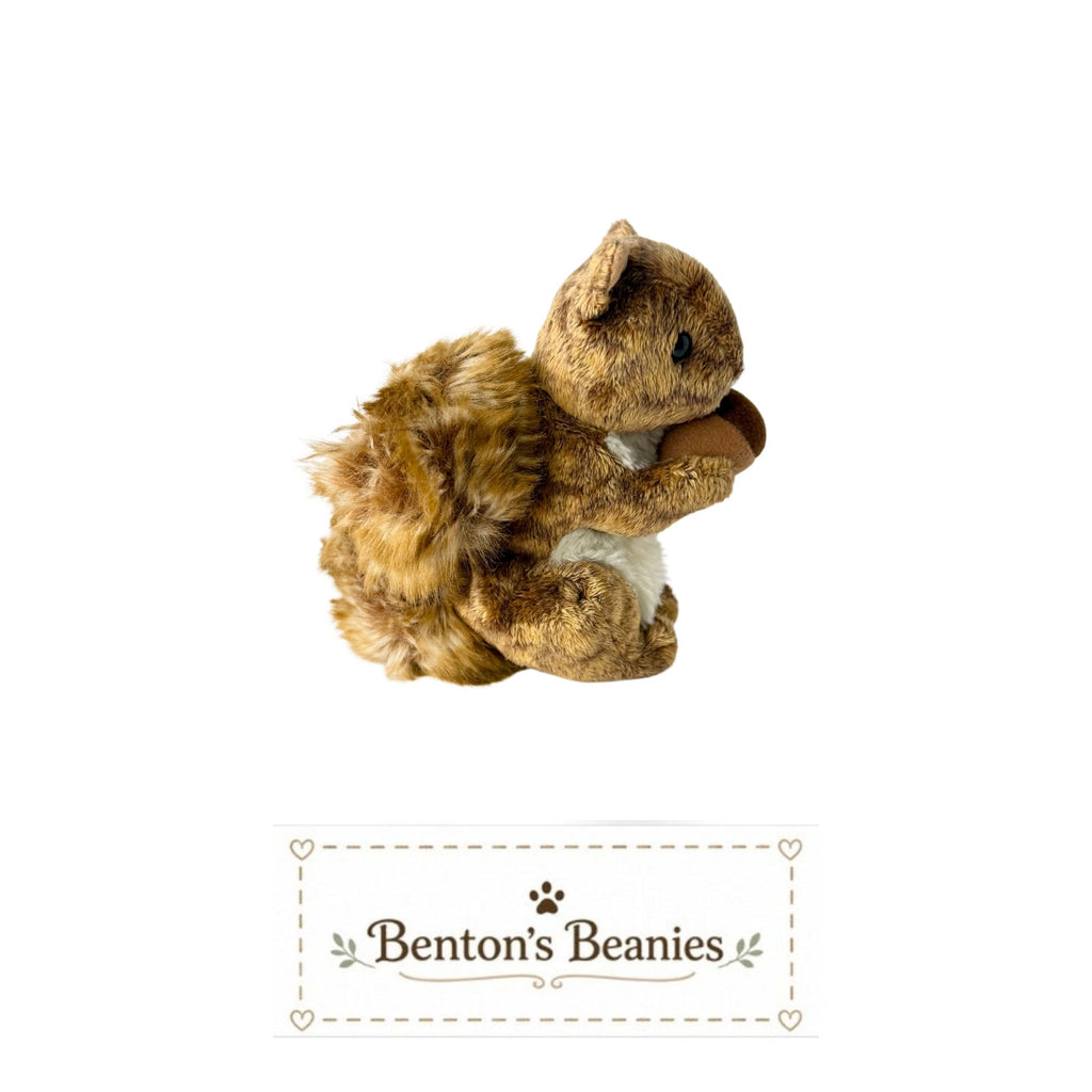 Nutty the Squirrel TY Beanie Baby | Mint Heart & Tush Tag