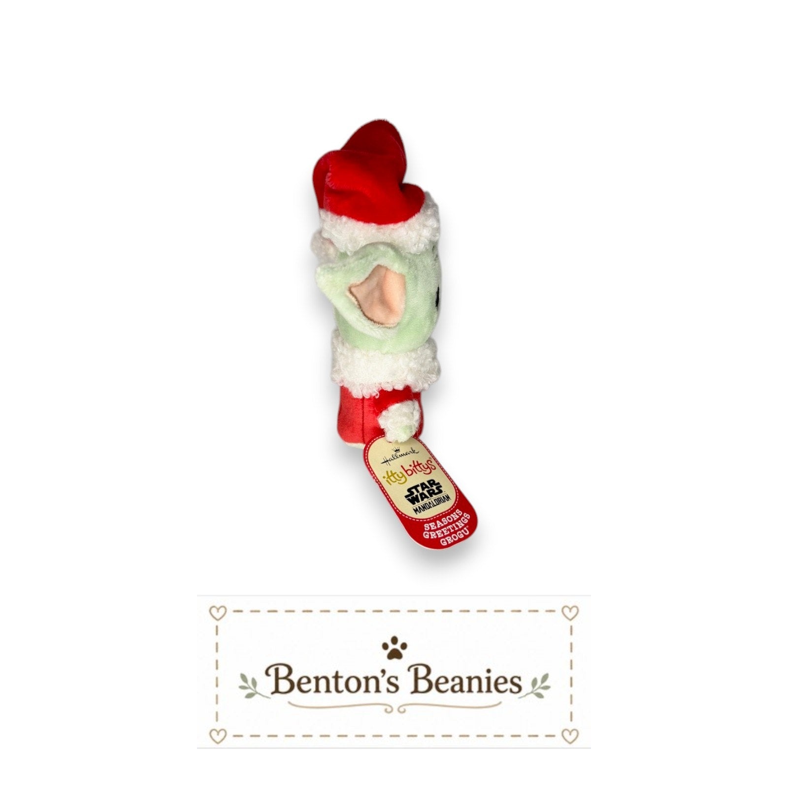 Grogu Holiday Hallmark itty bittys Plush