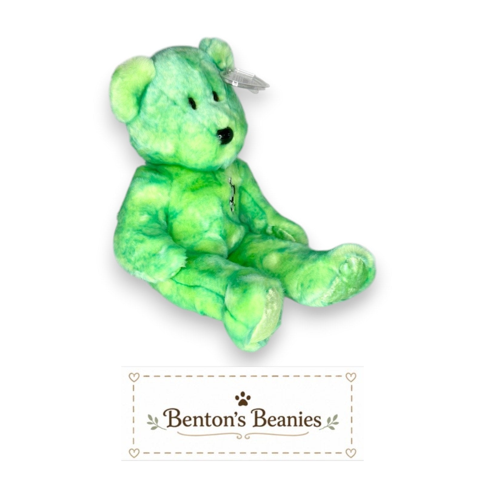 Kicks the Soccer Bear TY Beanie Buddies | Mint Tags