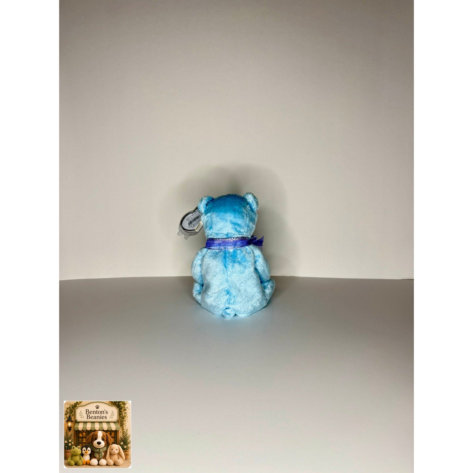 Lani the Bear TY Beanie Baby | Mint Heart & Tush Tag