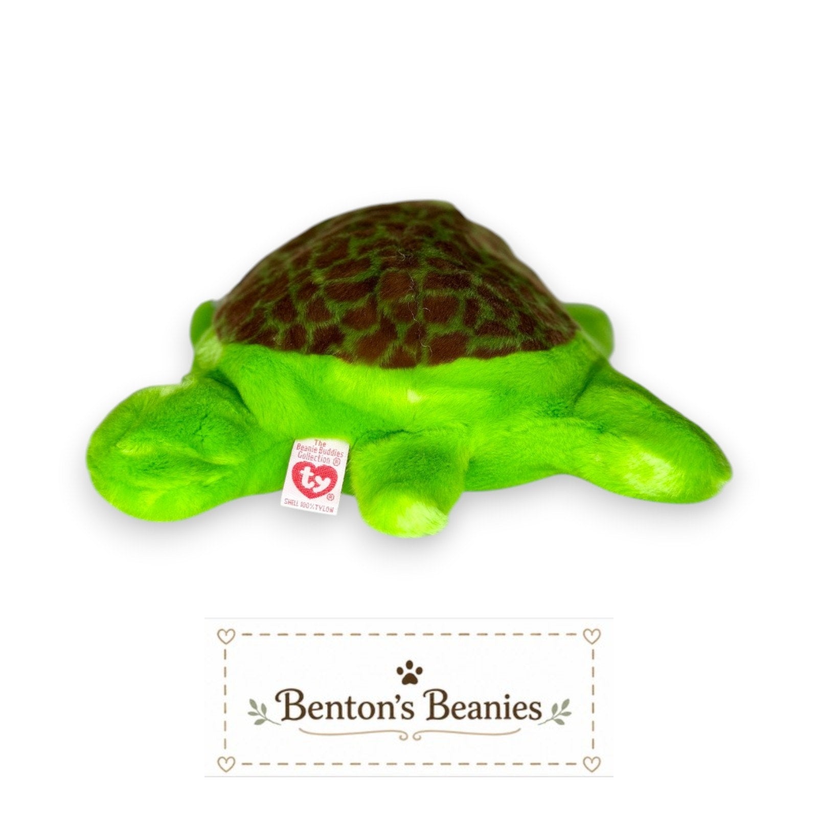 Speedy the Turtle TY Beanie Buddies | Mint Heart & Tush Tags