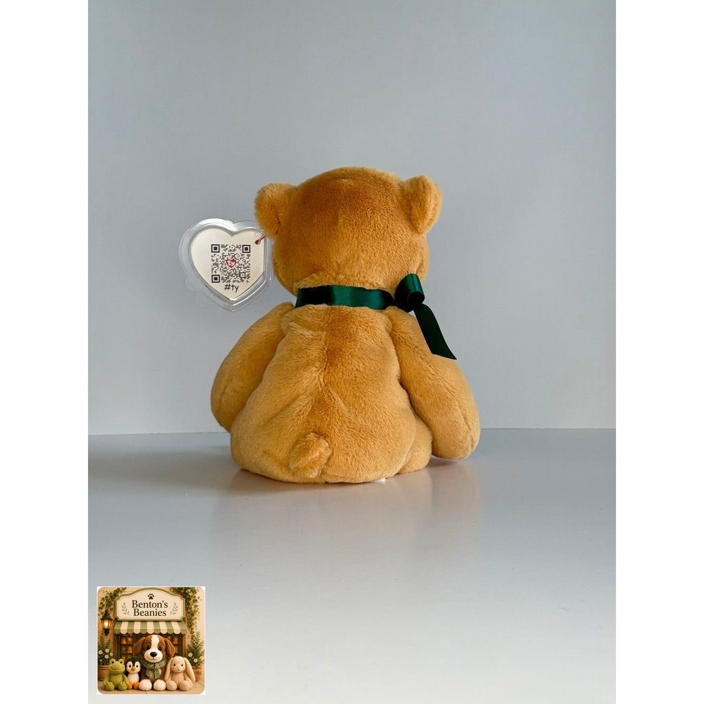 Winston the Bear TY Beanie Baby | Mint Heart/Tush Tag NEW