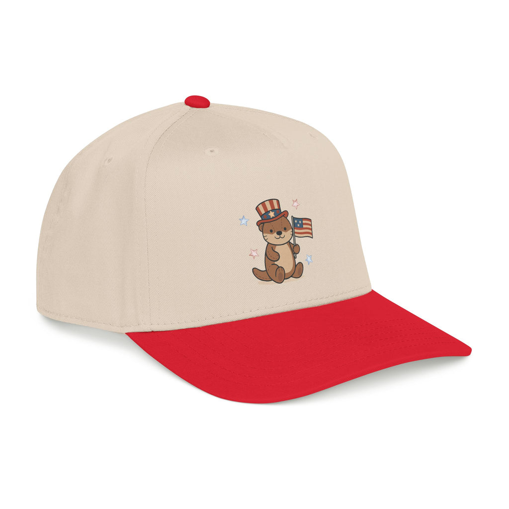 Patriotic Otter Summer Series Baseball Cap
