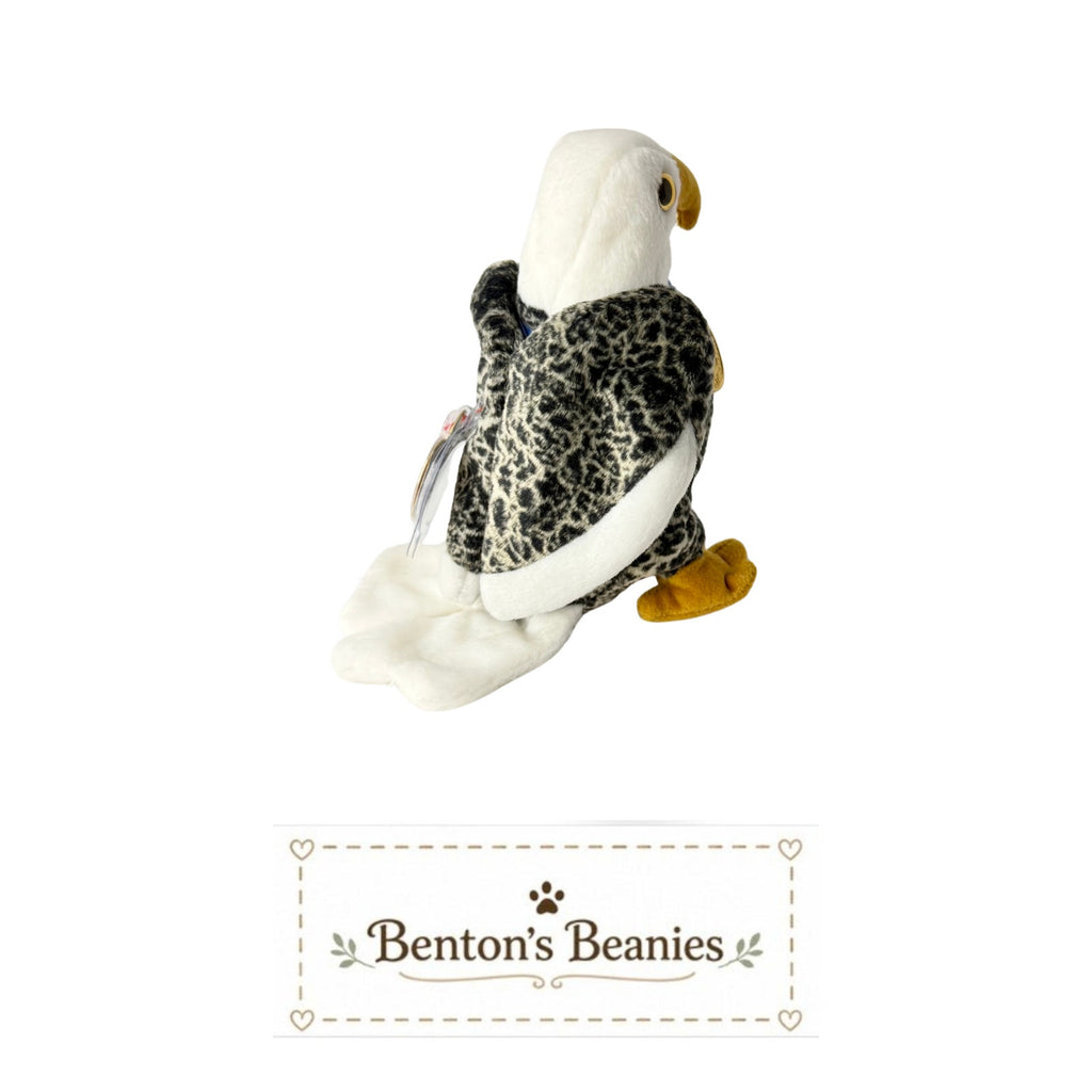 Valor the Eagle TY Beanie Baby | Mint Heart & Tush Tag