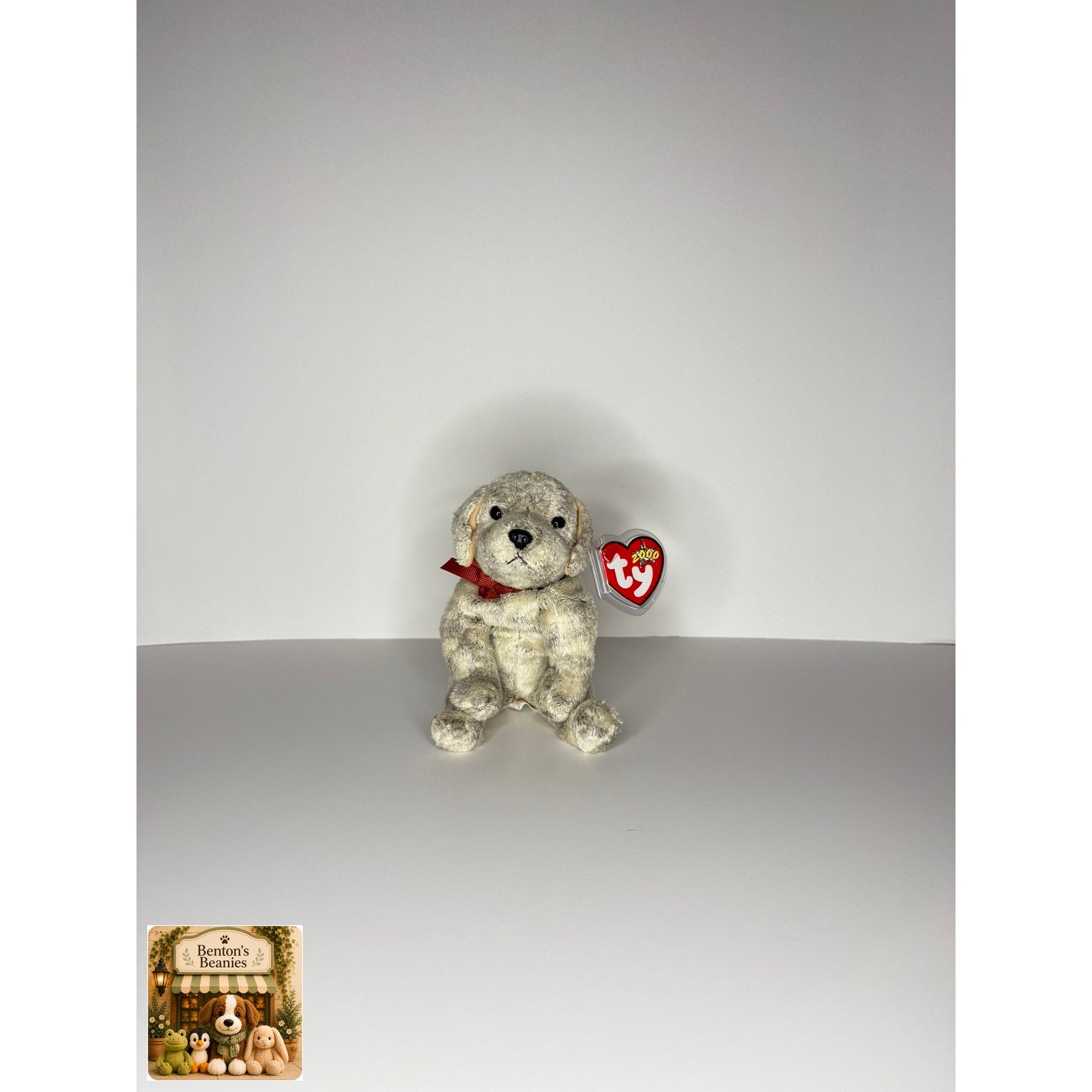 Tricks the Dog TY Beanie Baby | Mint Heart & Tush Tag