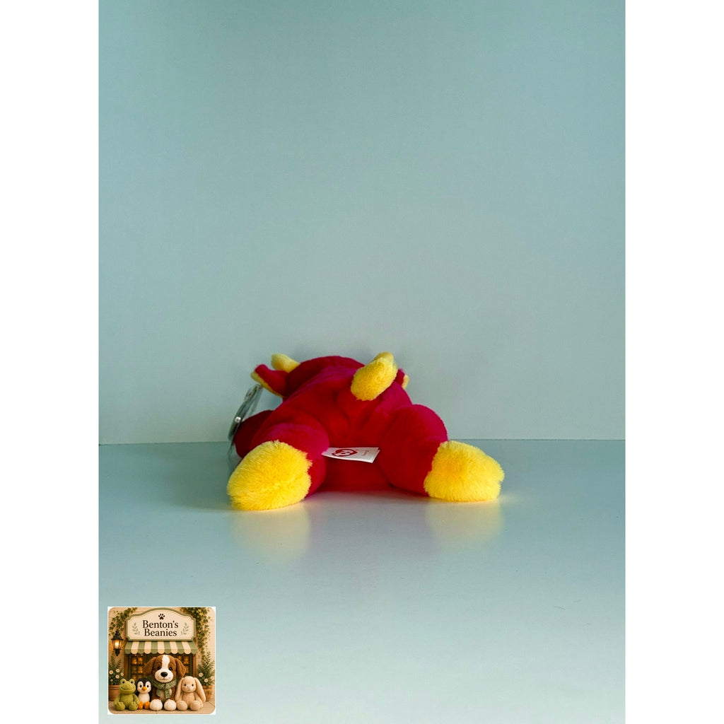 Snort II the Bull TY Beanie Baby | Mint Heart/Tush Tag NEW