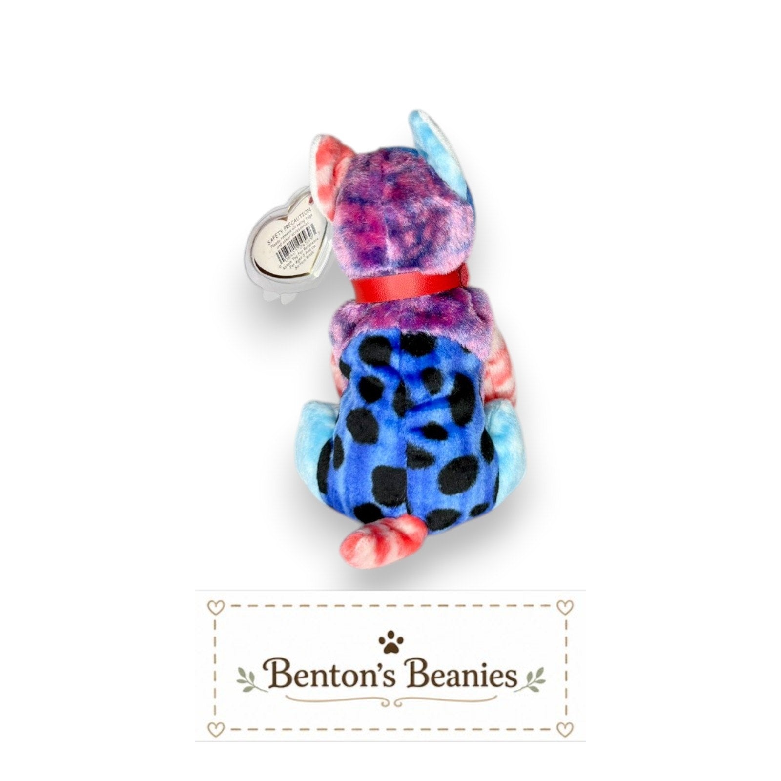 Hodge-Podge the Dog TY Beanie Baby | Mint Heart & Tush Tag