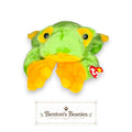 Smoochy the Frog TY Beanie Buddies | Mint Heart & Tush Tags