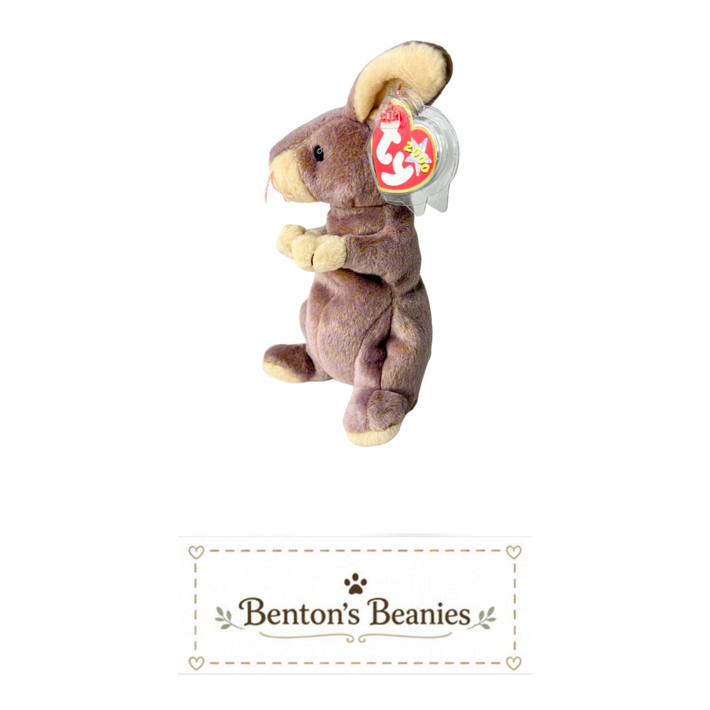 Springy the Rabbit TY Beanie Baby | Mint Heart & Tush Tag