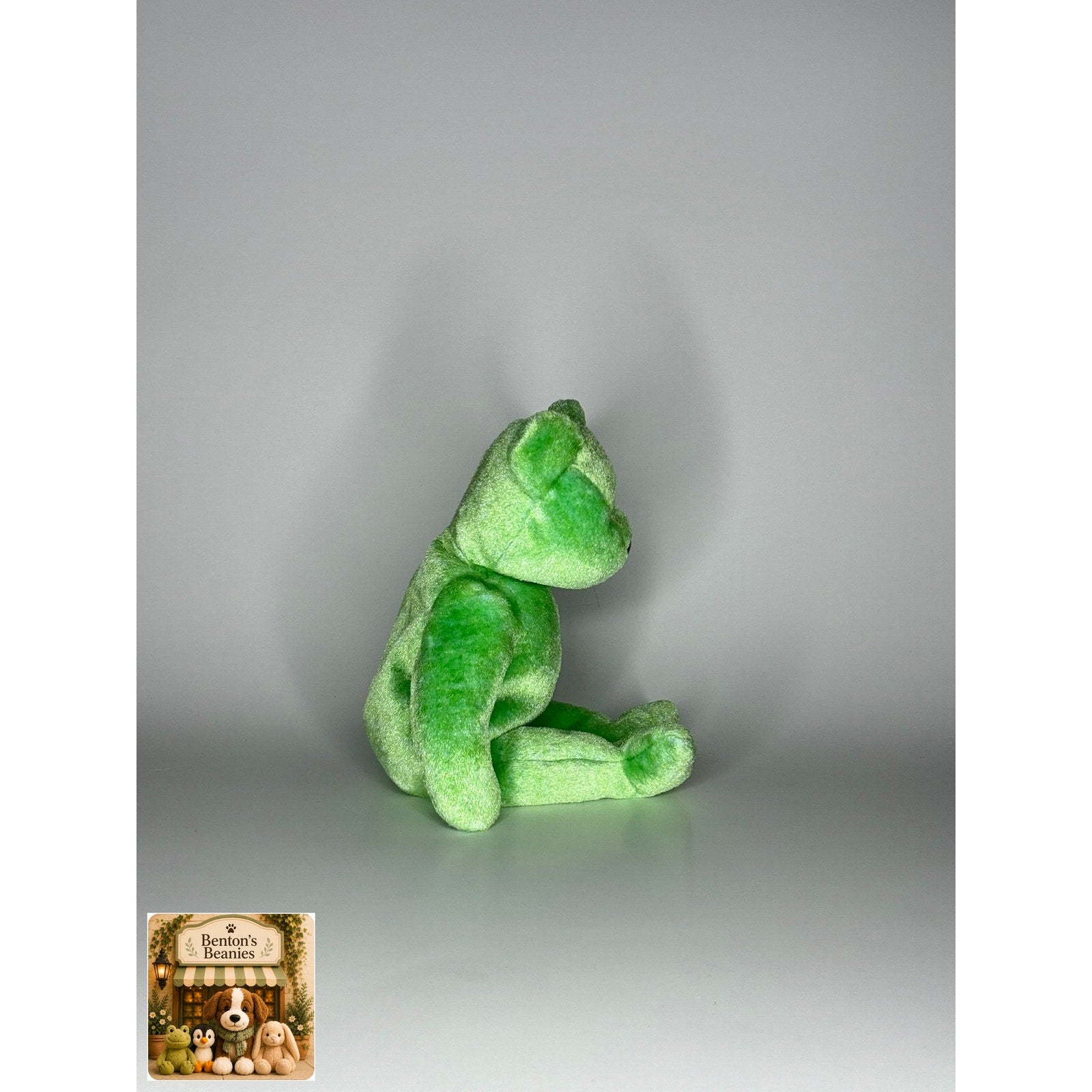 Kicks the Bear TY Beanie Baby | Mint Heart/Tush Tag