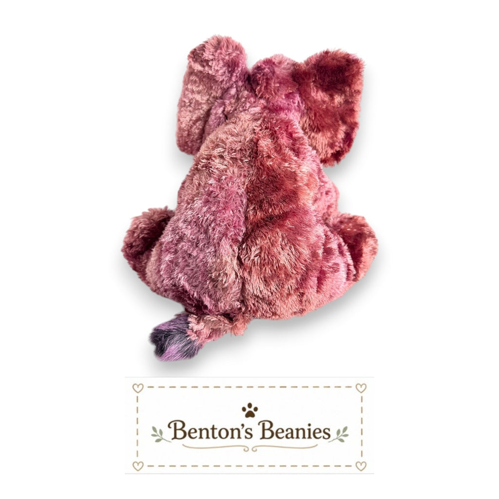 Colosso the Mammoth Beanie Buddies | Mint Heart & Tush Tags