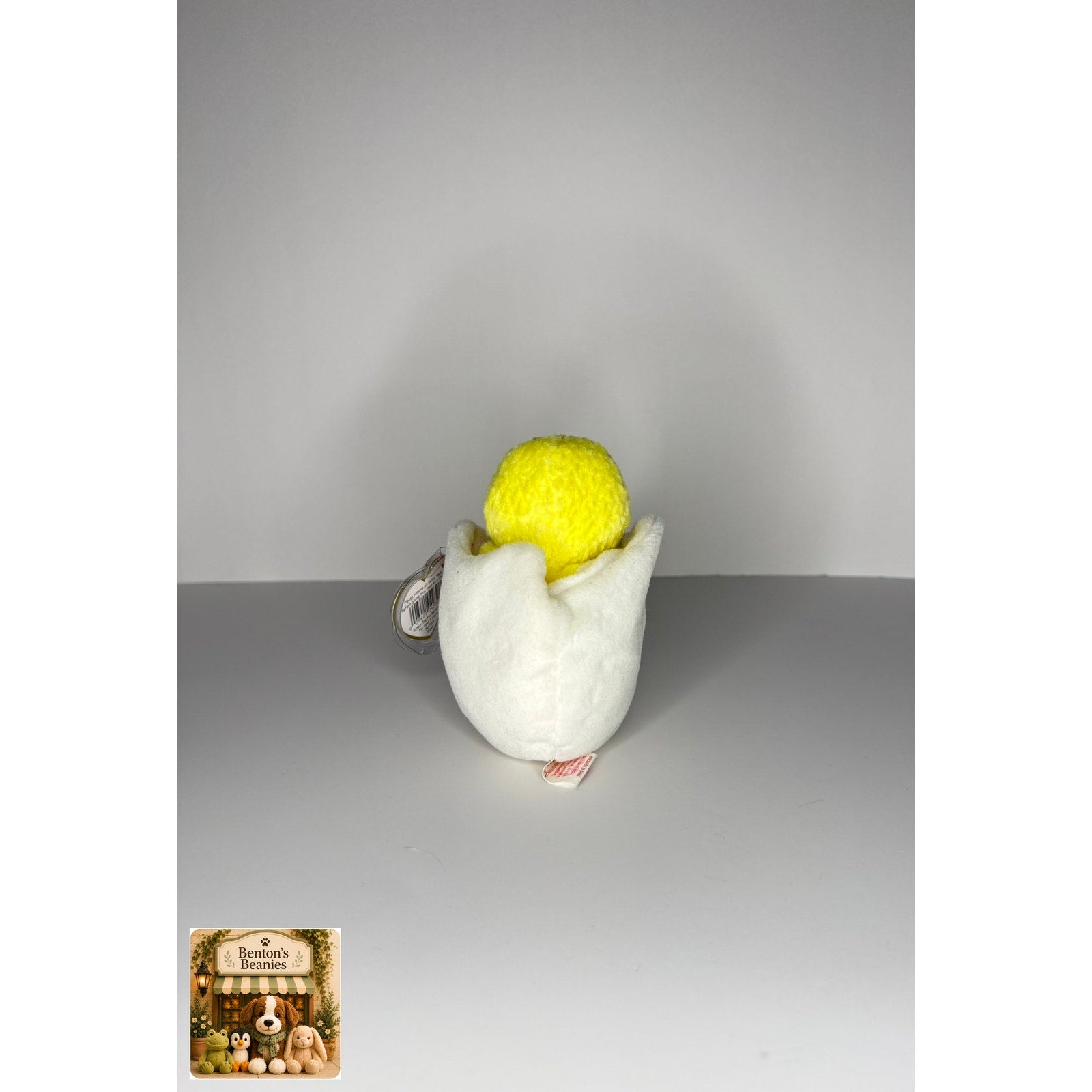 Eggbert the Egg/Chick TY Beanie Baby | Mint Heart & Tush Tag