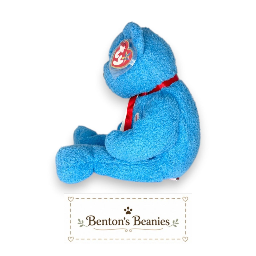 Addison the Baseball Bear Beanie Buddies | Mint Tag