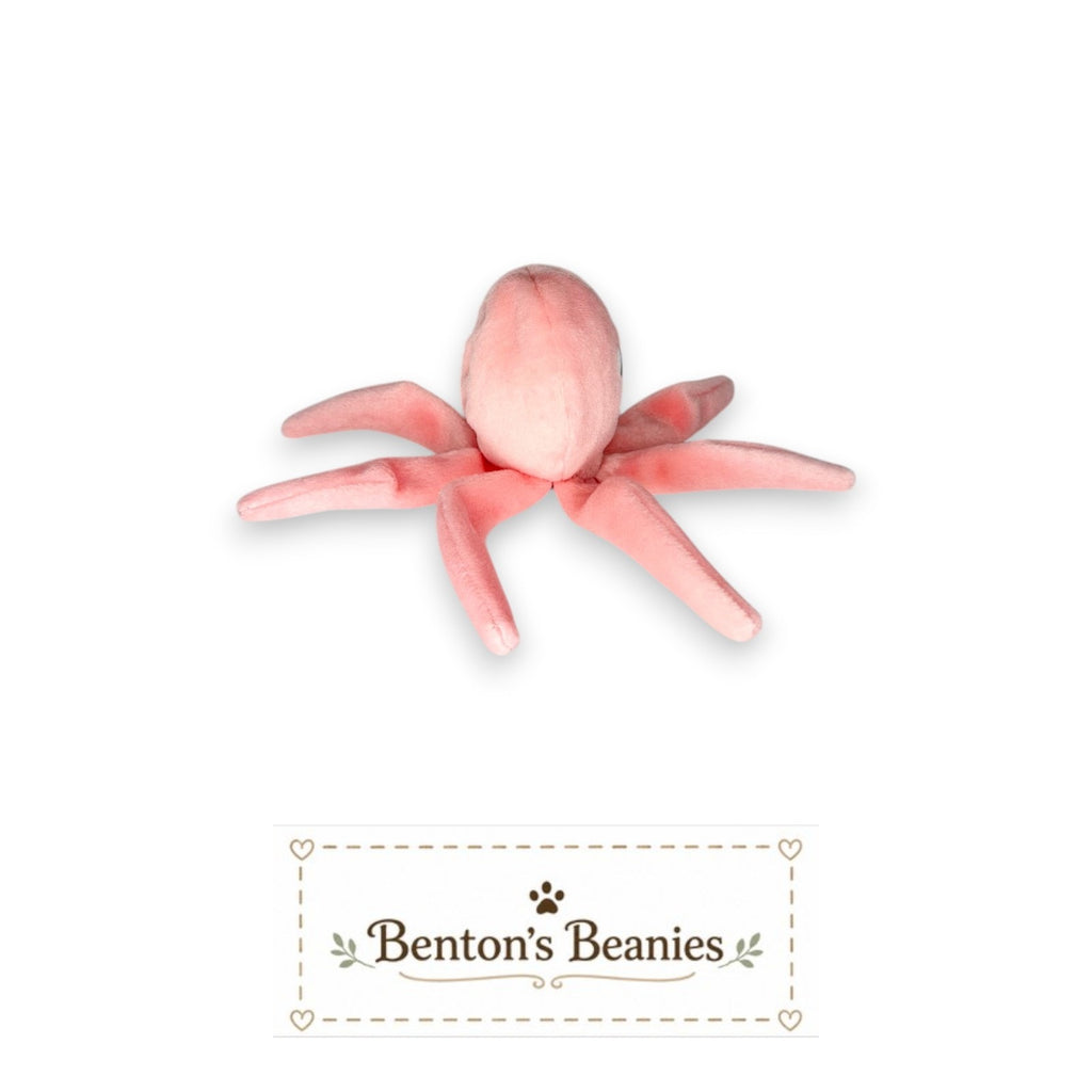 Inky the Octopus TY Beanie Baby | Mint Heart/Tush Tag