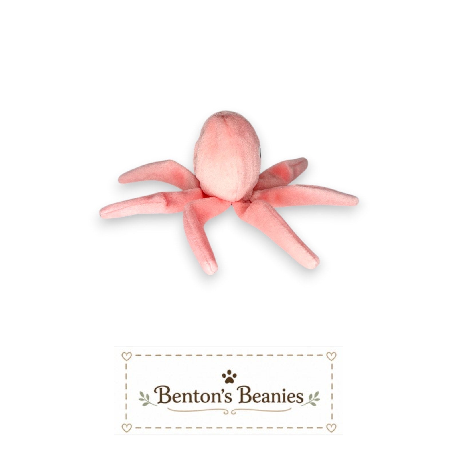 Inky the Octopus TY Beanie Baby | Mint Heart/Tush Tag