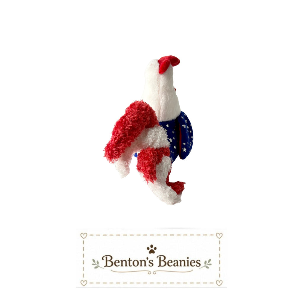 Homeland the Rooster TY Beanie Buddies | Mint Heart Tush Tags