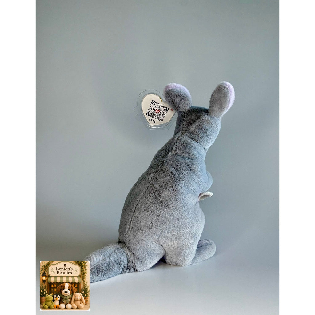 Kayla the Kangaroo TY Beanie Baby | Mint Heart/Tush Tag NEW