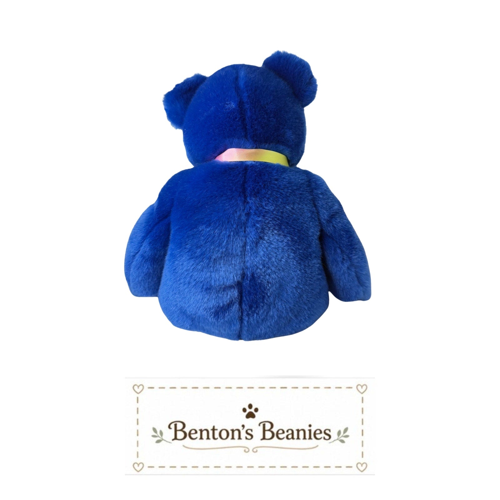 Clubby Bear TY Beanie Buddies | Mint Heart & Tush Tags