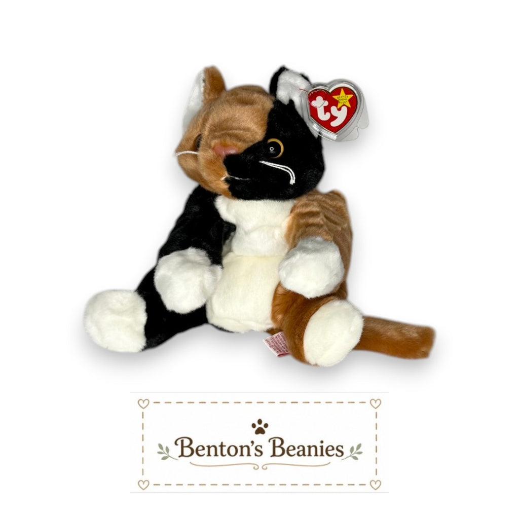 Chip the Cat TY Beanie Buddies | Mint Tags