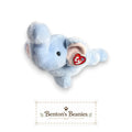 Peanut the Elephant TY Beanie Buddies | Mint Heart Tush Tags