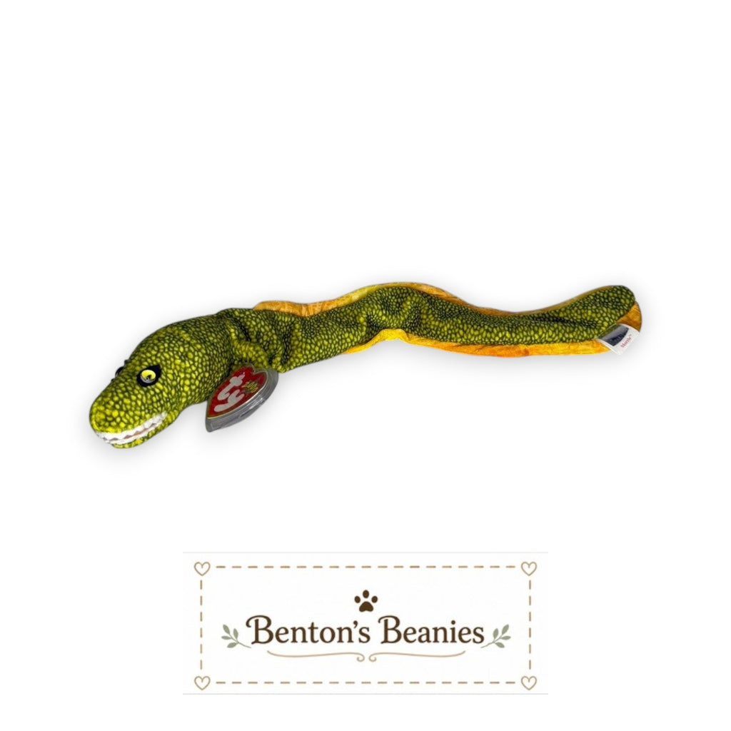 Morrie the Eel TY Beanie Baby | Mint Heart & Tush Tag