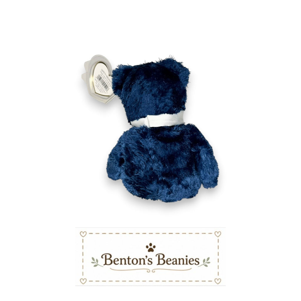 Pops the Bear TY Beanie Baby | Mint Heart & Tush Tag