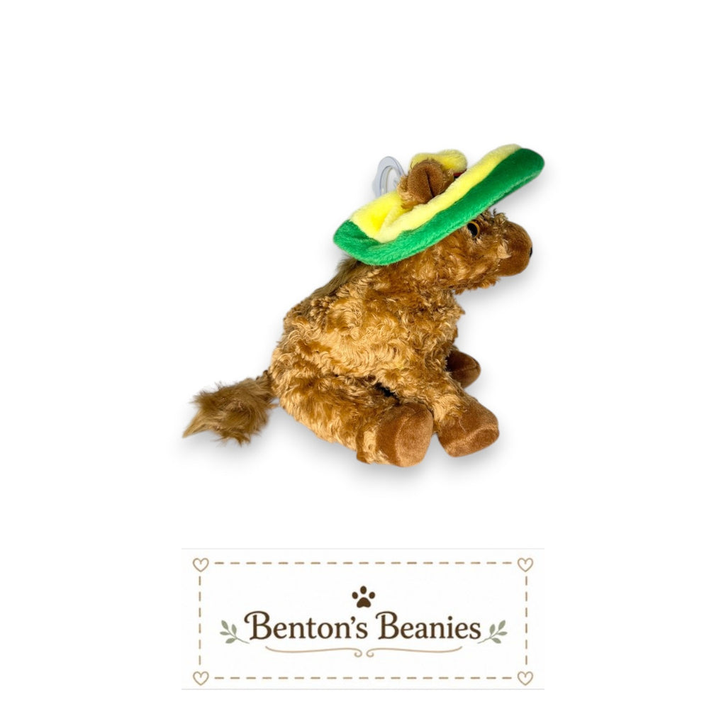 Siesta the Donkey TY Beanie Baby | Mint Heart & Tush Tag