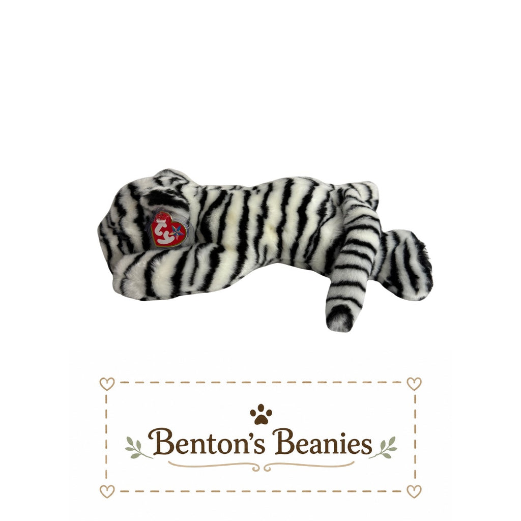 Blizzard the Snow Leopard TY Beanie Buddies | Mint Tags