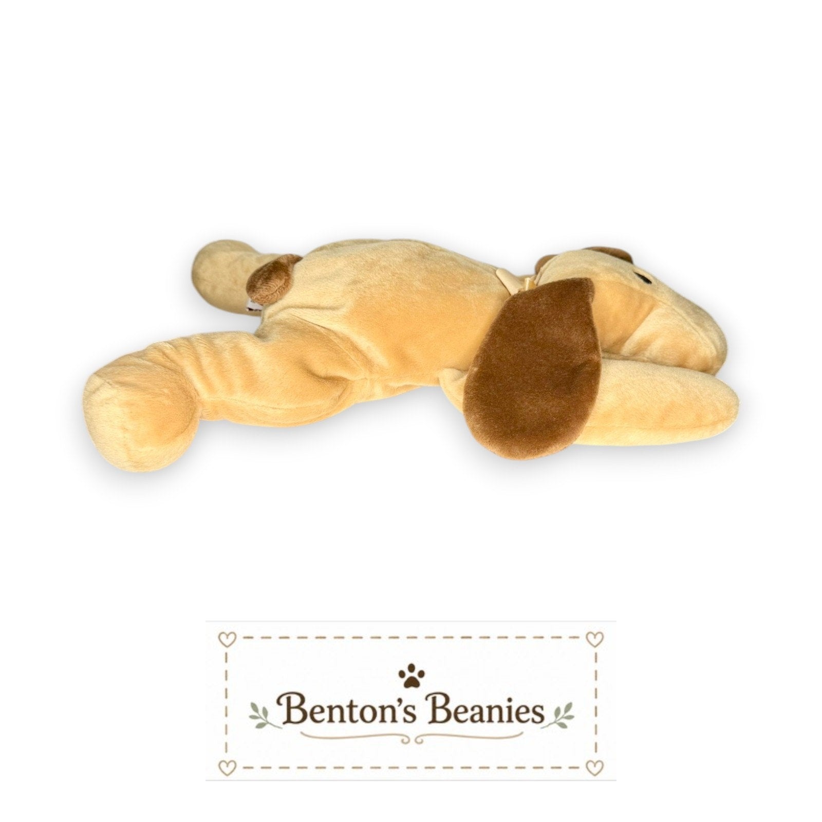 Woof the Dog TY Pillow Pal | Mint Heart & Tush Tag