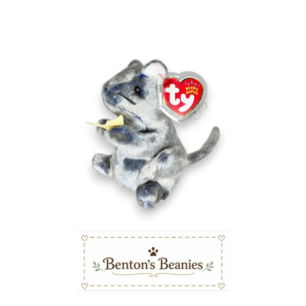 Cheddar the Mouse TY Beanie Baby | Mint Tags