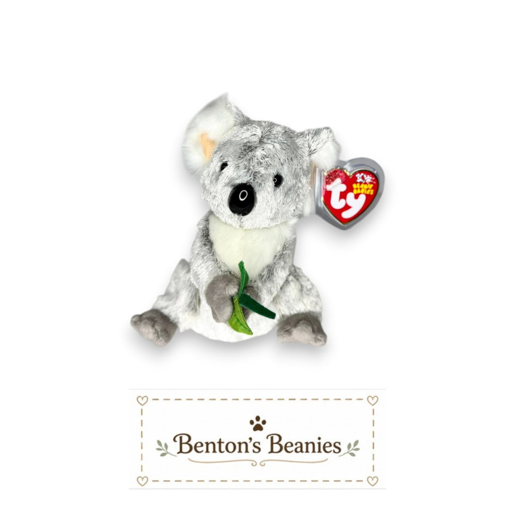 Bonzer the Koala TY Beanie Baby | Mint Heart & Tush Tag