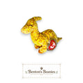 Tooter the Dinosaur TY Beanie Baby | Mint Heart & Tush Tag