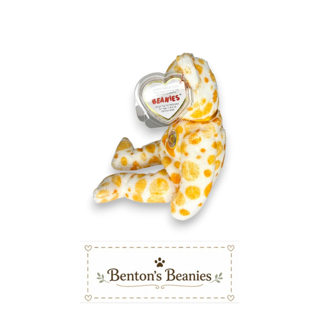 Alani the Bear TY Beanie Baby | Mint Heart & Tush Tag