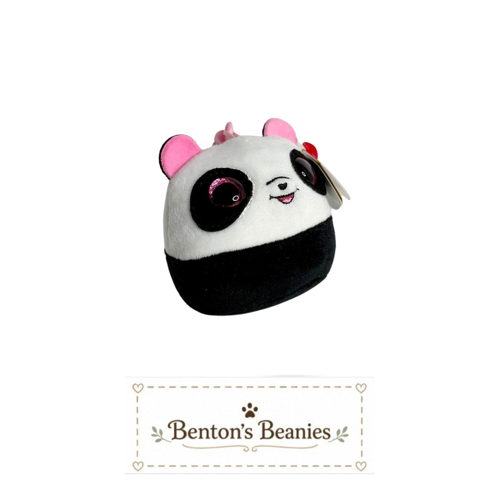Bamboo the Panda TY Keyclip | New | Mint with Tags