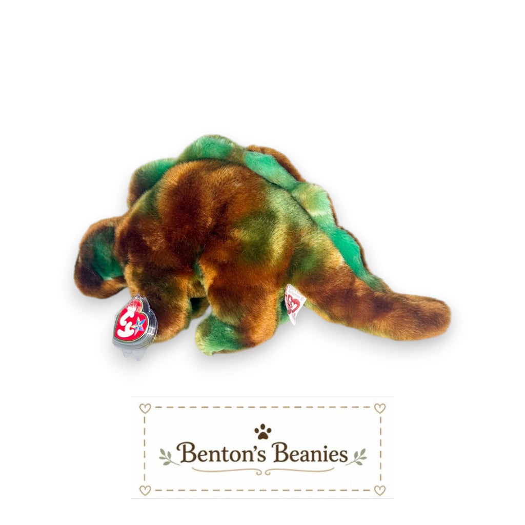 Steg the Stegosaurus/Dinosaur TY Beanie Buddies | Mint Tags