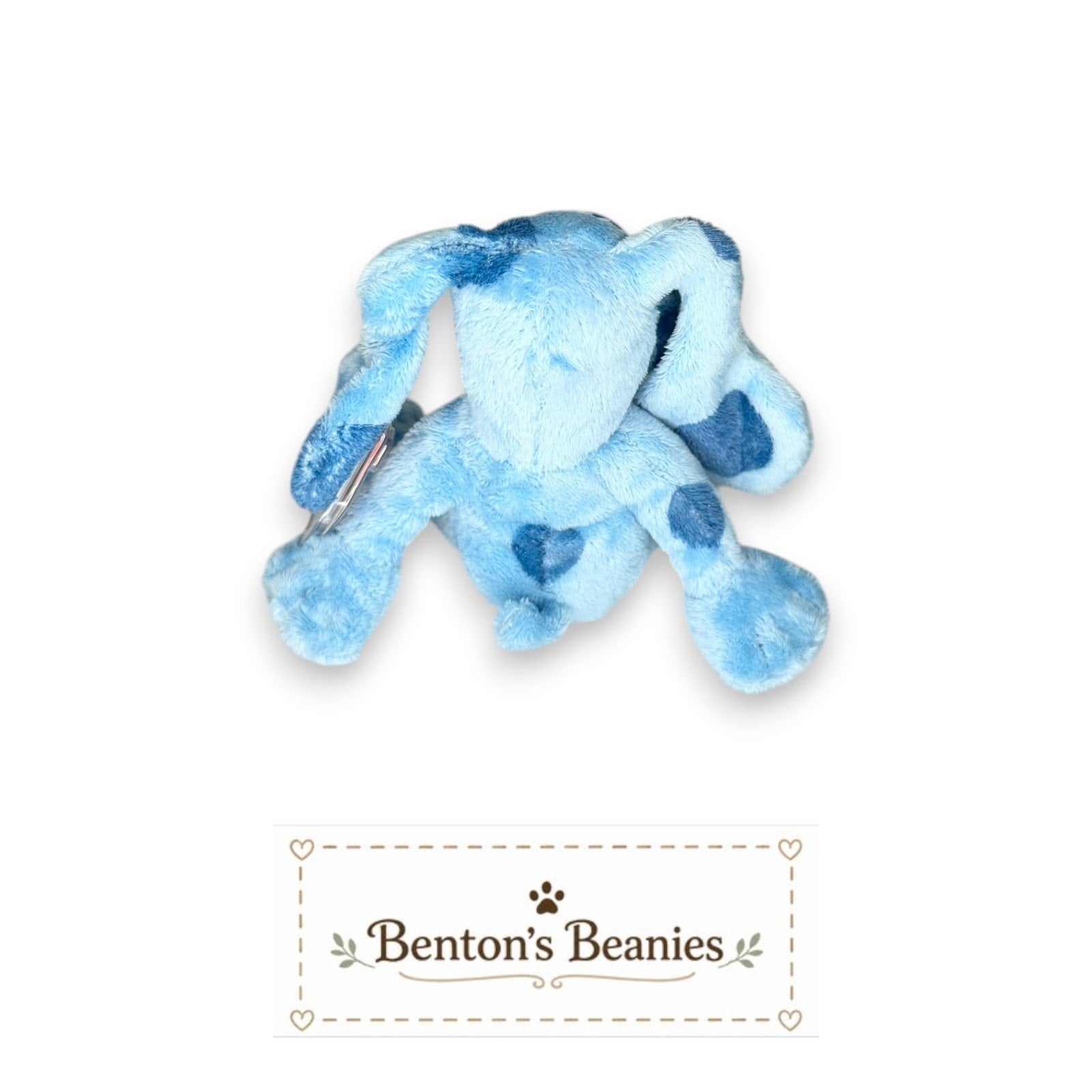 Blue from Blue's Clues TY Beanie Baby | Mint Heart/Tush Tag
