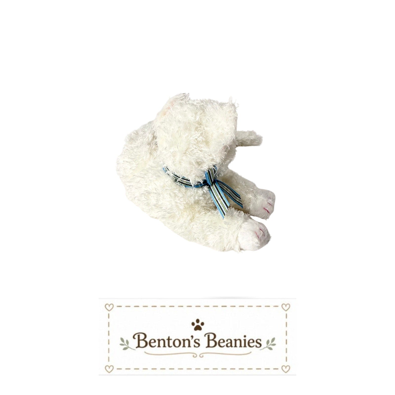 Starlett the Cat TY Beanie Baby | Mint Heart & Tush Tag