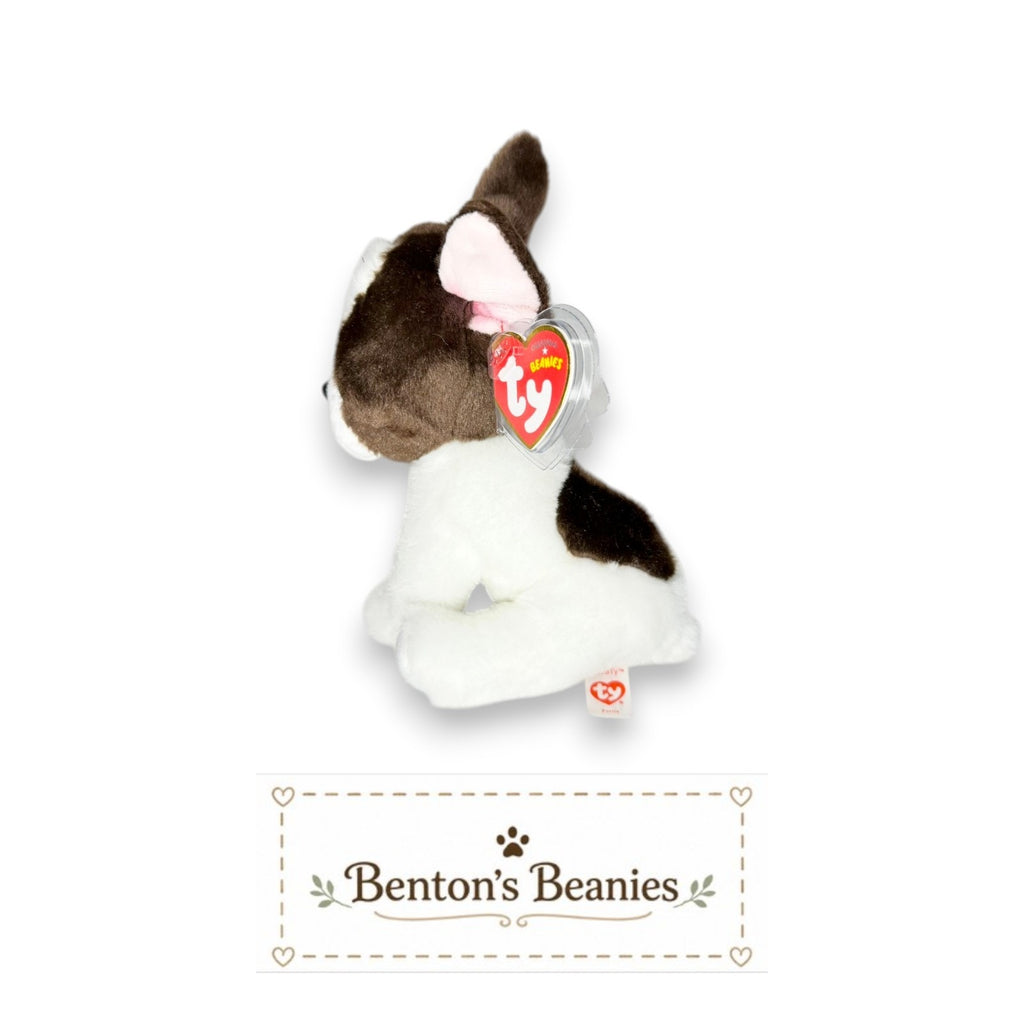Portia the Dog TY Beanie Baby | Mint Heart & Tush Tag