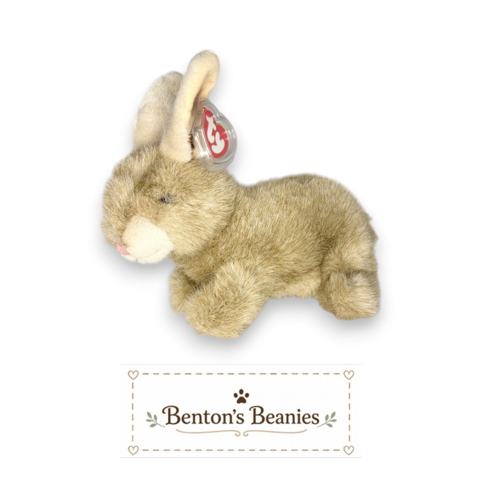 Buttons the Bunny TY Classic (TY Buddies Size) | Mint Tags