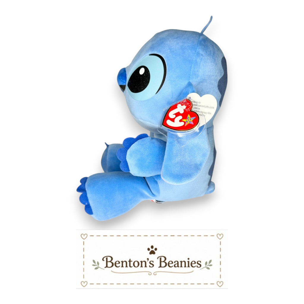 Stitch TY Disney Beanie Buddies | Mint Heart & Tush Tags