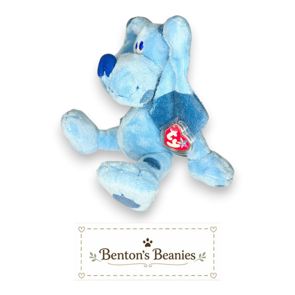 Blue's Clues TY Beanie Buddies | Mint Heart & Tush Tags